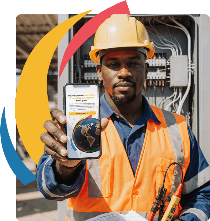 contact entreprise fibre optique Guyane