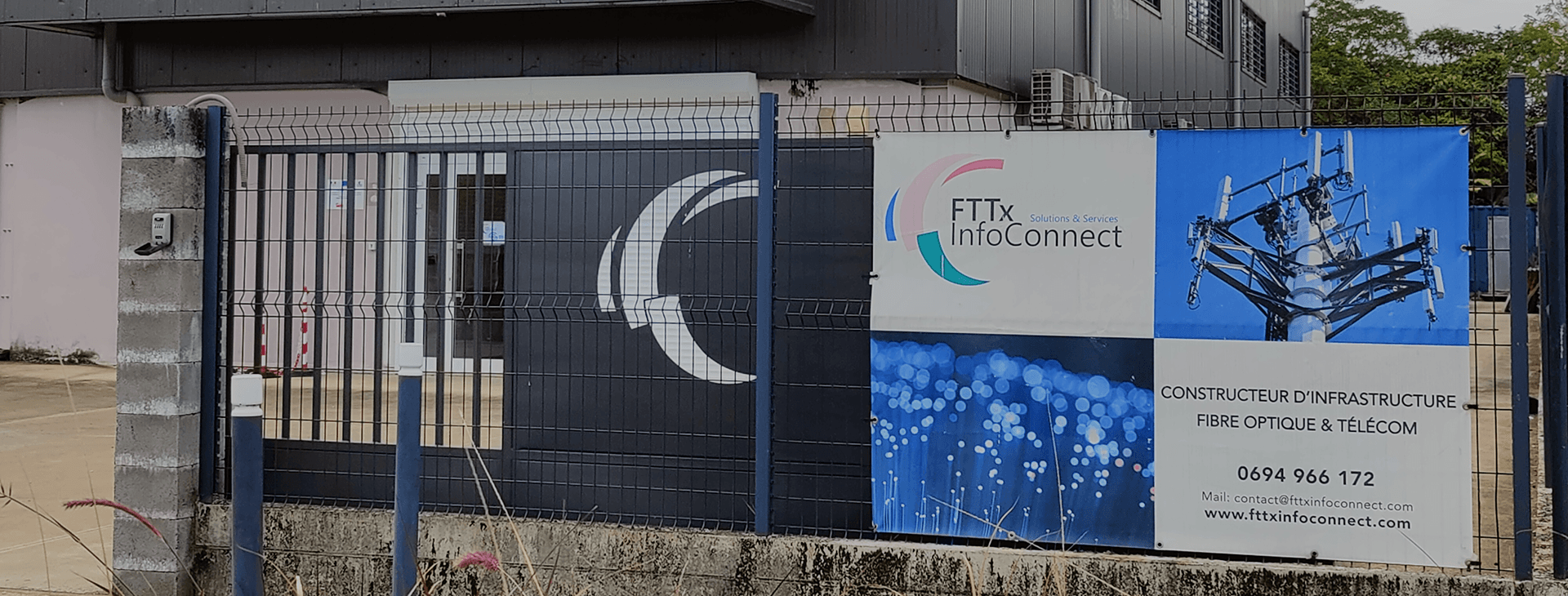Chantier fibre optique à Cayenne – FTTx InfoConnect