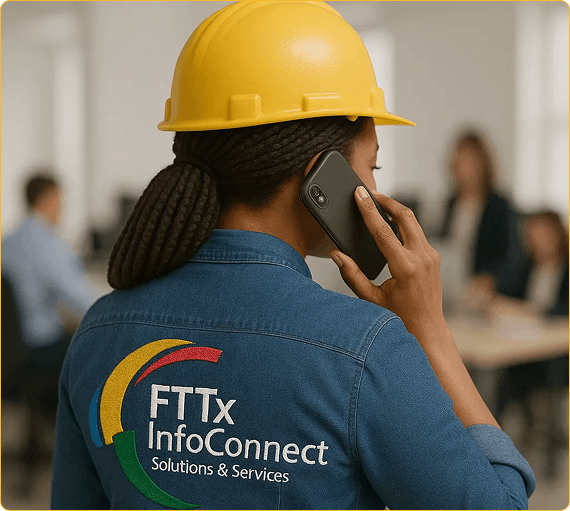 fttx électricité fibre optique Guyane